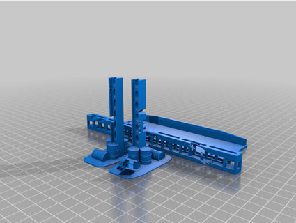 gaslands carrera portón escalaordie 3d print model - Mito3D