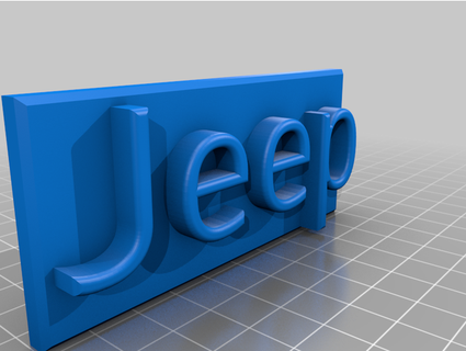 Benutzerdefiniert Jeep Abzeichen loltonka4x4andmore 3d print model - Mito3D