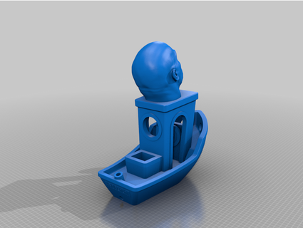 dwayne benchy johnson sigmarernir 3d print model - Mito3D