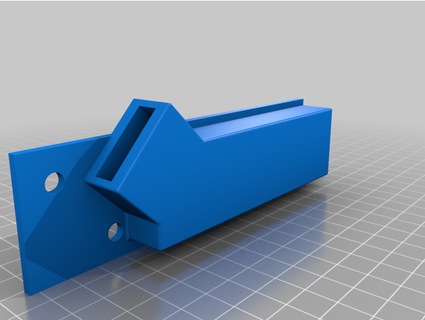 ender 3v2 microsd extension cover holder k2designlab 3d print model - Mito3D