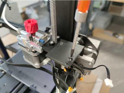cr 6 max micro suíço dual engrenagem extrusora filamento acabar sensor monte garagem consertar 3d print model - Mito3D