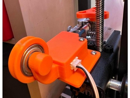 cr-6 filament runout sensor microswiss bowden extruder chalbo 3d print model - Mito3D