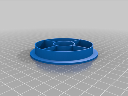sunlu spool reducer 30 hole 73 x 26 mm bersag 3d print model - Mito3D