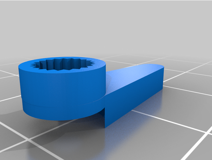 espesa servo cuerno samwichvr 3d print model - Mito3D