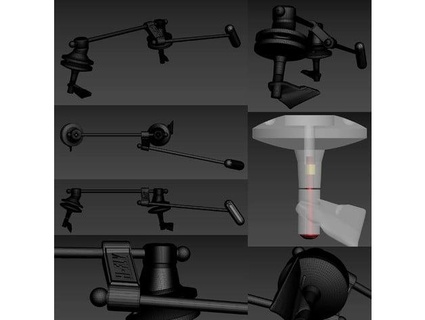 valve index gun stock horsefly facepie 3d print model - Mito3D