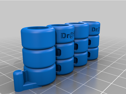 dr ft tire barriers 1 43 kryml 3d print model - Mito3D