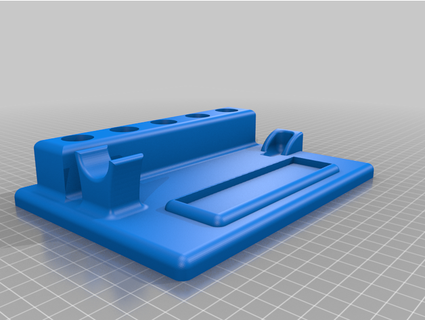 roor soporte limpieza piezas seco tallercovassin 3d print model - Mito3D