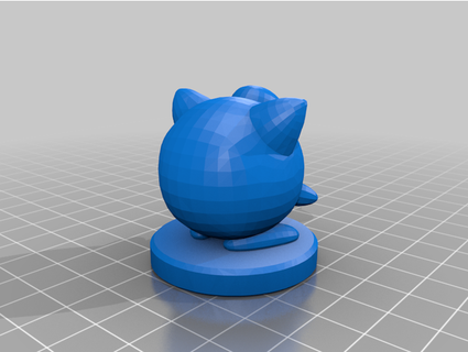 Pokémon xadrez consertar jigglypuff noventa danlovaj 3d print model - Mito3D