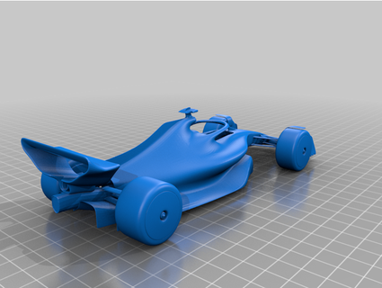 2022 Fórmula 1 carro joshvdv 3d print model - Mito3D