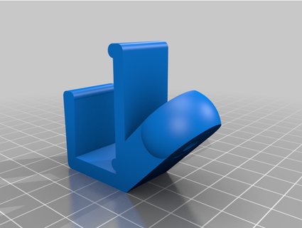 filament guide shelf spools barkh 3d print model - Mito3D