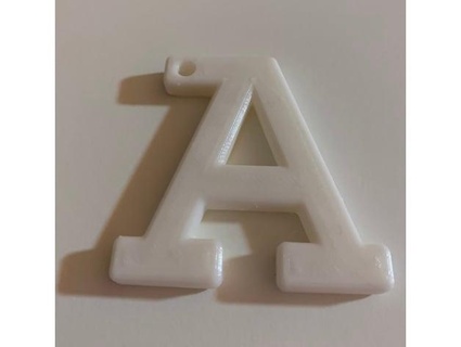 carta chaveiro fechada 3d print model - Mito3D