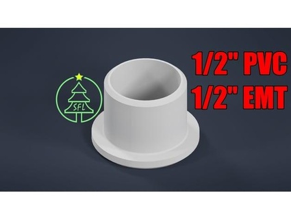 1 2 pvc 1 2 emt boccola fenice 3d print model - Mito3D