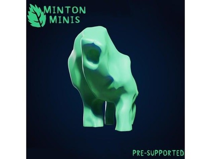roccia elementare mintonmini 3d print model - Mito3D