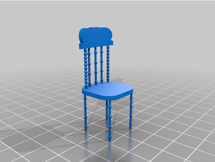 model chair diercustomcrafts 3d print model - Mito3D