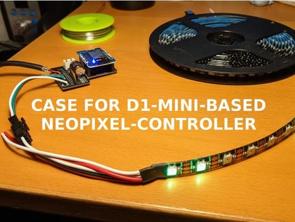 case neopixel wled controller hasenpups makermeik 3d print model - Mito3D