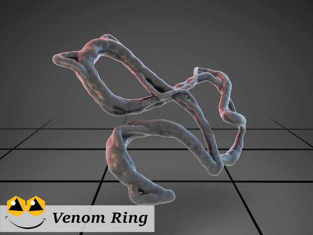 venom - condition ring smilingdm 3D print model - Mito3D