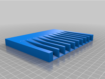 jabón soporte Talla 17cm 14 cm base sostener objetos 3d print model - Mito3D