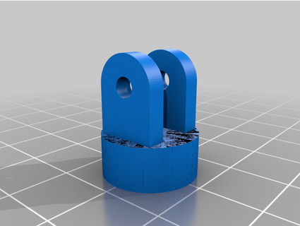 cámara girar cabeza cabra insertar enlace 3d print model - Mito3D