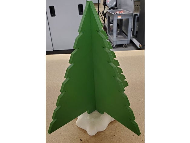 Navidad árbol luces soporte estratega 3D print model - Mito3D