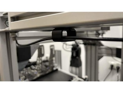 cable clip aluminium profile stevetecx 3d print model - Mito3D