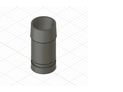 dyson adaptateur Bosch 3d print model - Mito3D