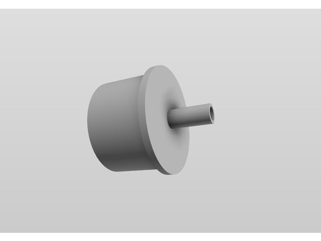 ht rohr 50mm Spina auf 10mm Uscita miele asciuga sci imxo800 3D print model - Mito3D