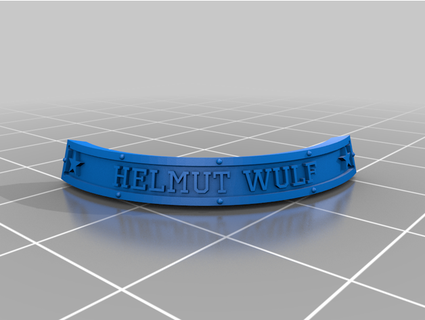 Blutschale Star helmut wulf zay 3d print model - Mito3D