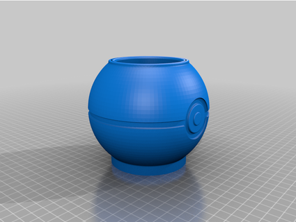 pokeball torcere 12 oz cancup blake3dprinting 3d print model - Mito3D