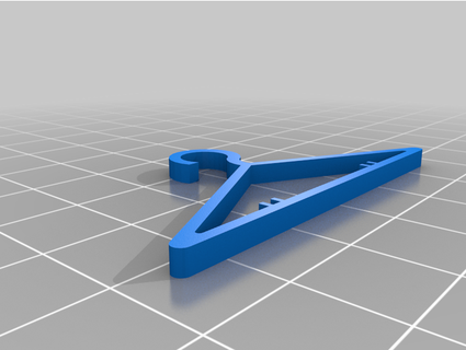 mini garment rack silverxrevlis 3d print model - Mito3D