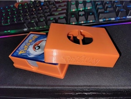 pokemon tcg deck holder esone4200 3d print model - Mito3D