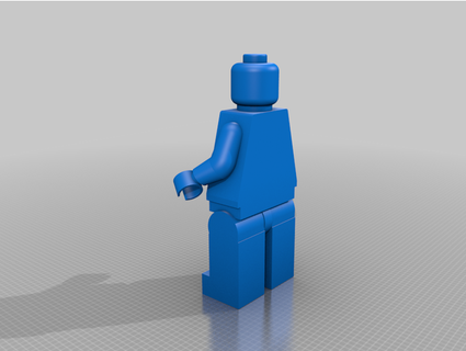 Lego minifigura descontovincent 3d print model - Mito3D