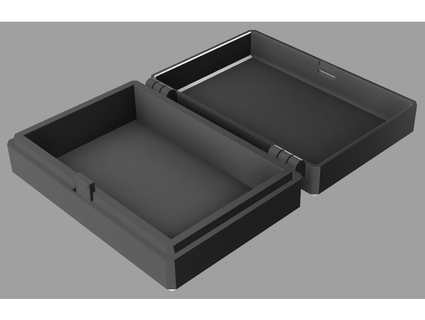 klappbar USB Schlüssel Box tidave1986 3d print model - Mito3D