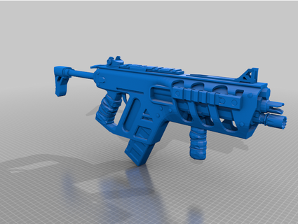 apex legends outlands avalanche r99 seanfromthefuture 3d print model - Mito3D
