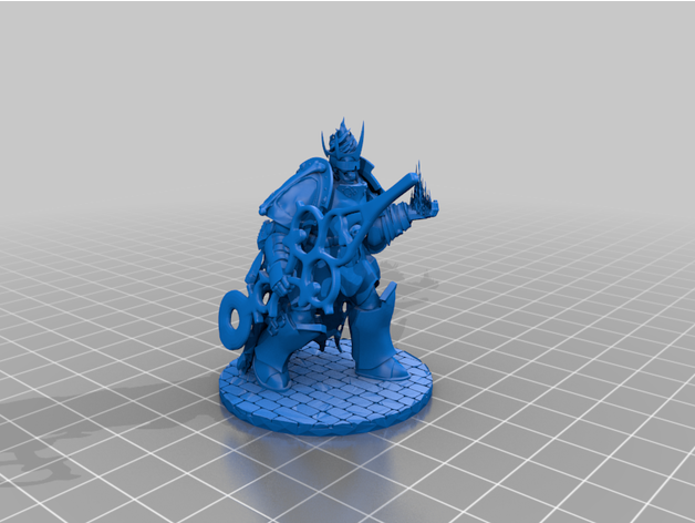 lord tengkorak evil skeleton wizard flyingpenguin 3D print model - Mito3D