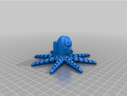 dwayne sus octopus sigmarernir 3d print model - Mito3D