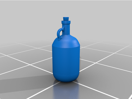 radioactive moonshine jugs monkeysloth 3d print model - Mito3D
