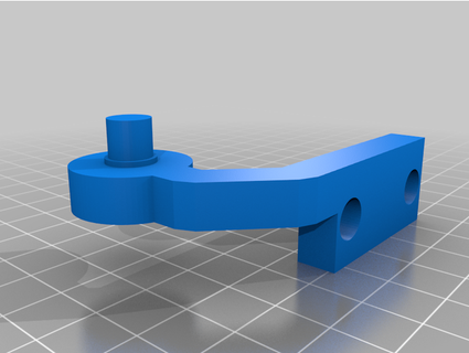 Nettuno 2s filamento rullo guida Cattivo 3d print model - Mito3D