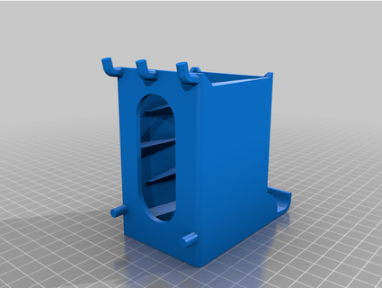 batteria dispenser tavole forate marzo 3d print model - Mito3D