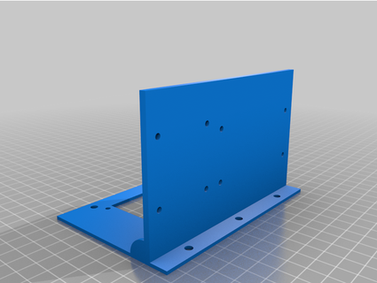 dap 2u rack shield tinkerforge 128x64 bricklet makerbeo 3d print model - Mito3D