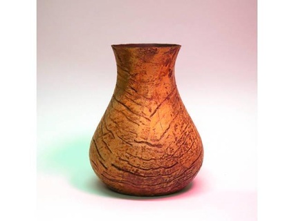 weathered wood vase 3djake 3d print model - Mito3D