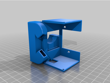 Artillerie Hornisse 4020 radial Dual Auslauf Leitung prism3d 3d print model - Mito3D