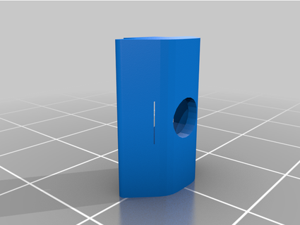 tnut m4 nozes truta aquática 3d print model - Mito3D