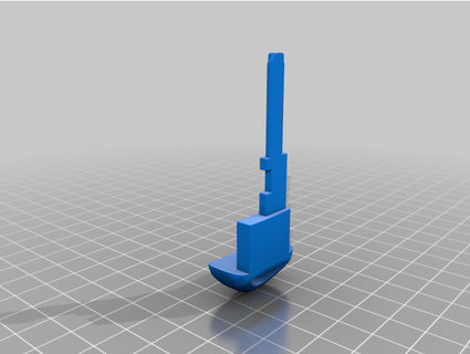 mazda llave blanco cx 5 2014 tercer niño 3d print model - Mito3D