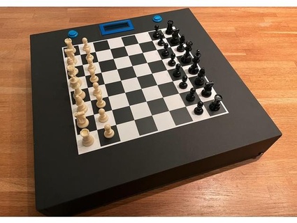 automático tabuleiro xadrez passe06 3d print model - Mito3D