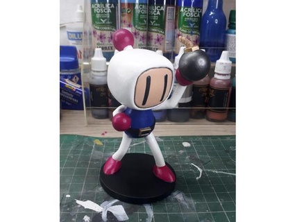 Bomberman figura Leticia Thomasines 3d print model - Mito3D