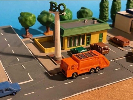 lixo caminhão z scale Bonnerbiber 3d print model - Mito3D