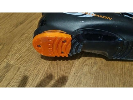 Salomon Skifahren Stiefel 599 Hacke Sohle einzig alleinig gernot 3d print model - Mito3D