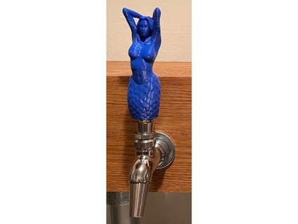 mermaid tap handle lordrahl2 3d print model - Mito3D