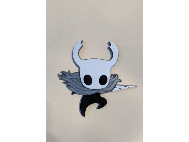 multi-color hollow knight wall art read description courior 6 3D print model - Mito3D