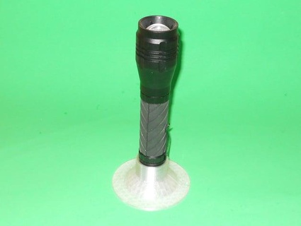 flashlight stand ctheroux 3d print model - Mito3D